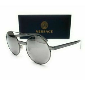 Versace Women's Gunmetal Grey Sunglasses!